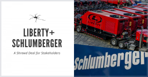 Images of Liberty Oilfield Services and Schlumberger Assets